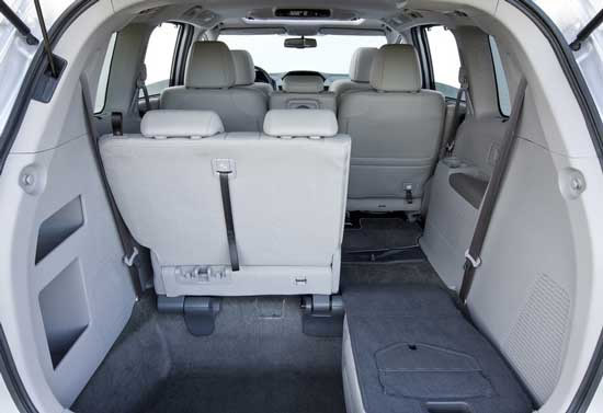 Interior Honda Odissey 2011