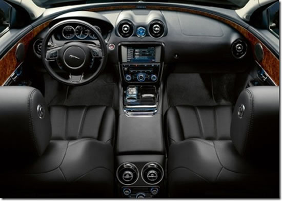 Interior do Jaguar XJ