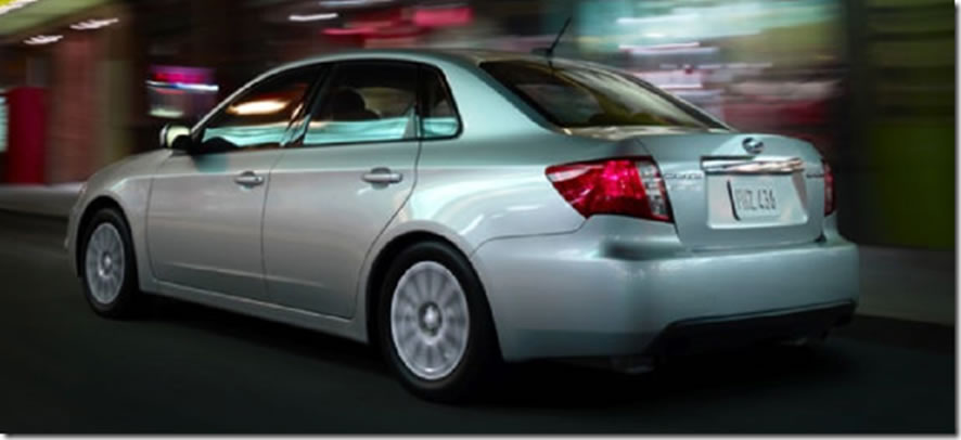 Subaru Impreza nova linha 2011