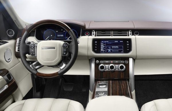 Interior do Novo Range Rover