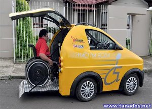 Carro para deficientes