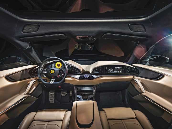 Interior Ferrari Purosangue