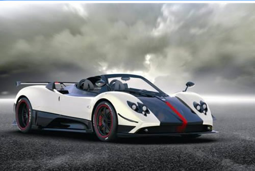 Pagani Zonda Cinque Roadster – Atinge  350 km/h